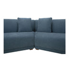5-częściowa modułowa sofa narożna ze skośnymi bokami, 224" szer. x 34" gł. x 31.5" wys., Kanapa do salonu