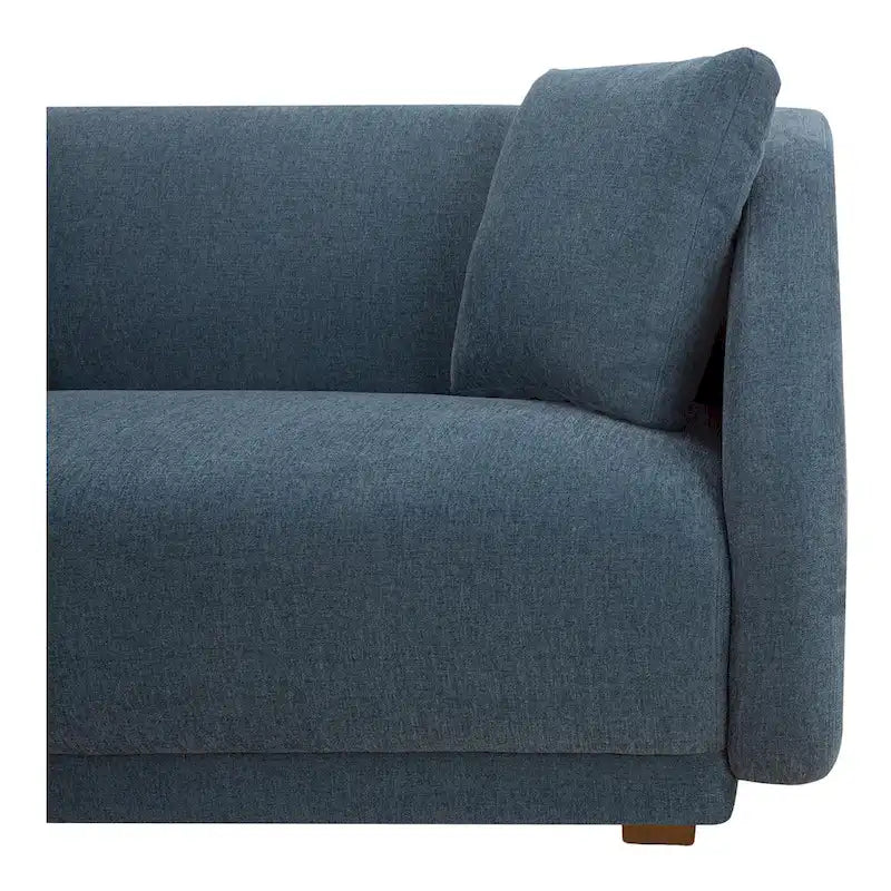 5-częściowa modułowa sofa narożna ze skośnymi bokami, 224" szer. x 34" gł. x 31.5" wys., Kanapa do salonu