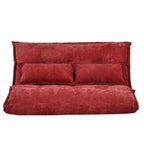 Trzyosobowa sofa z tkaniny lnianej