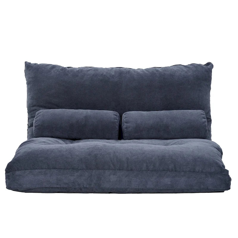 Trzyosobowa sofa z tkaniny lnianej