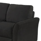 Trzyosobowa sofa z tkaniny lnianej