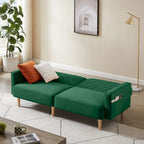 Nowoczesna rozkładana sofa, składany tapczan, oszczędzający miejsce futon do salonu lub pokoju gościnnego