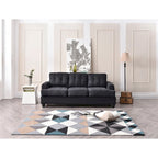 Sofa Sandridge z mikrofibry, prosta z rozszerzanymi podłokietnikami, 199 cm szerokości - 86 cm dł. x 199 cm szer. x 91 cm wys.