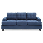 Sofa Sandridge z mikrofibry, prosta z rozszerzanymi podłokietnikami, 199 cm szerokości - 86 cm dł. x 199 cm szer. x 91 cm wys.