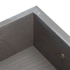 Stolik konsolowy z 3 szufladami, przecierane białe drewno, 59,7 cm szer. x 33 cm gł. x 74,9 cm wys., stolik akcentujący do przedpokoju