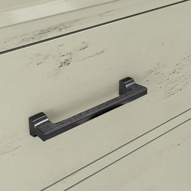 Zestaw mebli do sypialni Farmhouse 4-częściowy – 2 stoliki nocne, 1 komoda i 1 szafka z szufladami